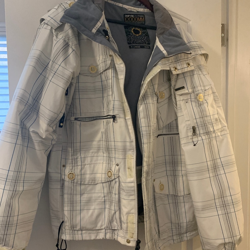 MENS XL EMPYRE CLOTHING HEAVY WINTER SNOW JACKET